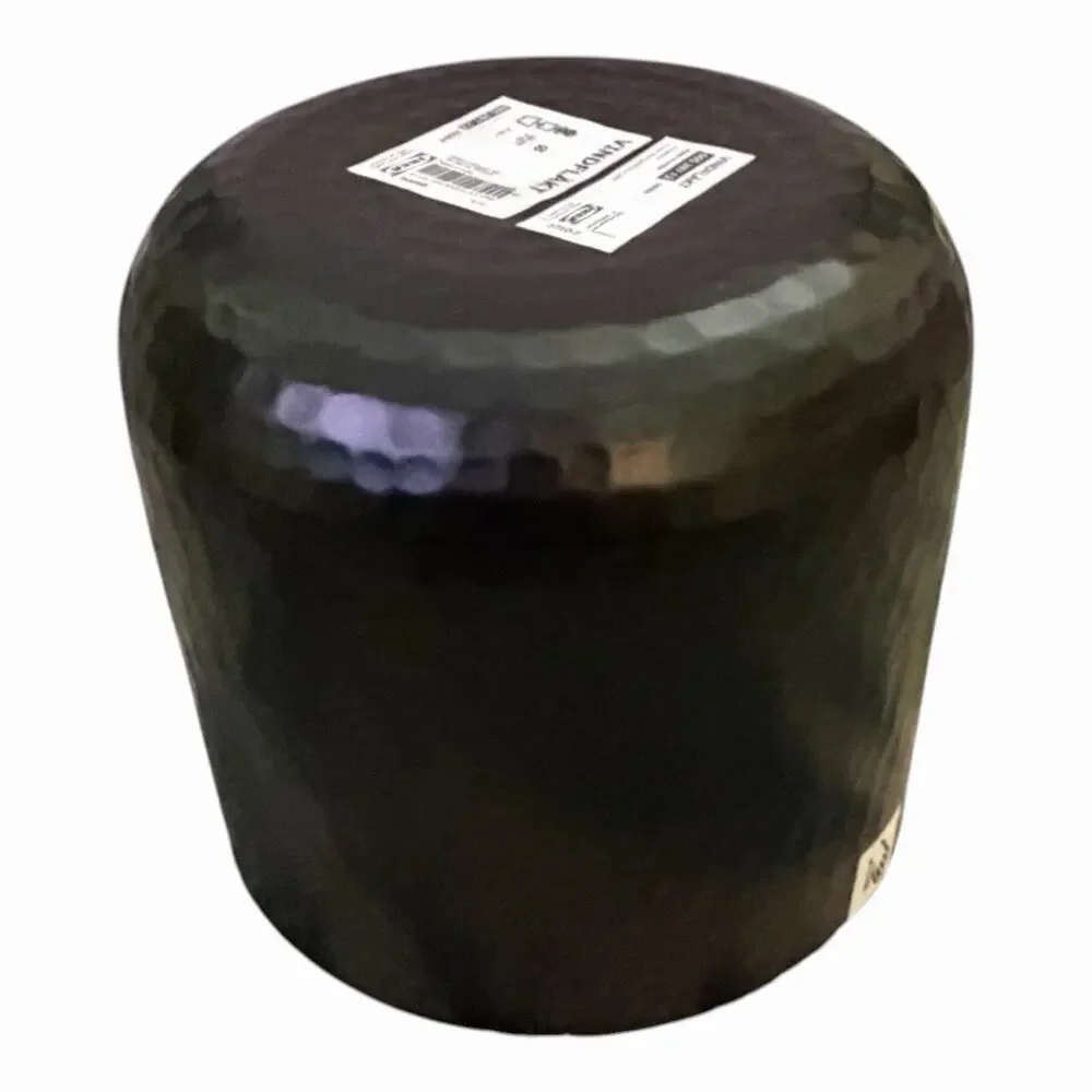 IKEA VINDLÄKT Plant Pot w Stand Black 16.5